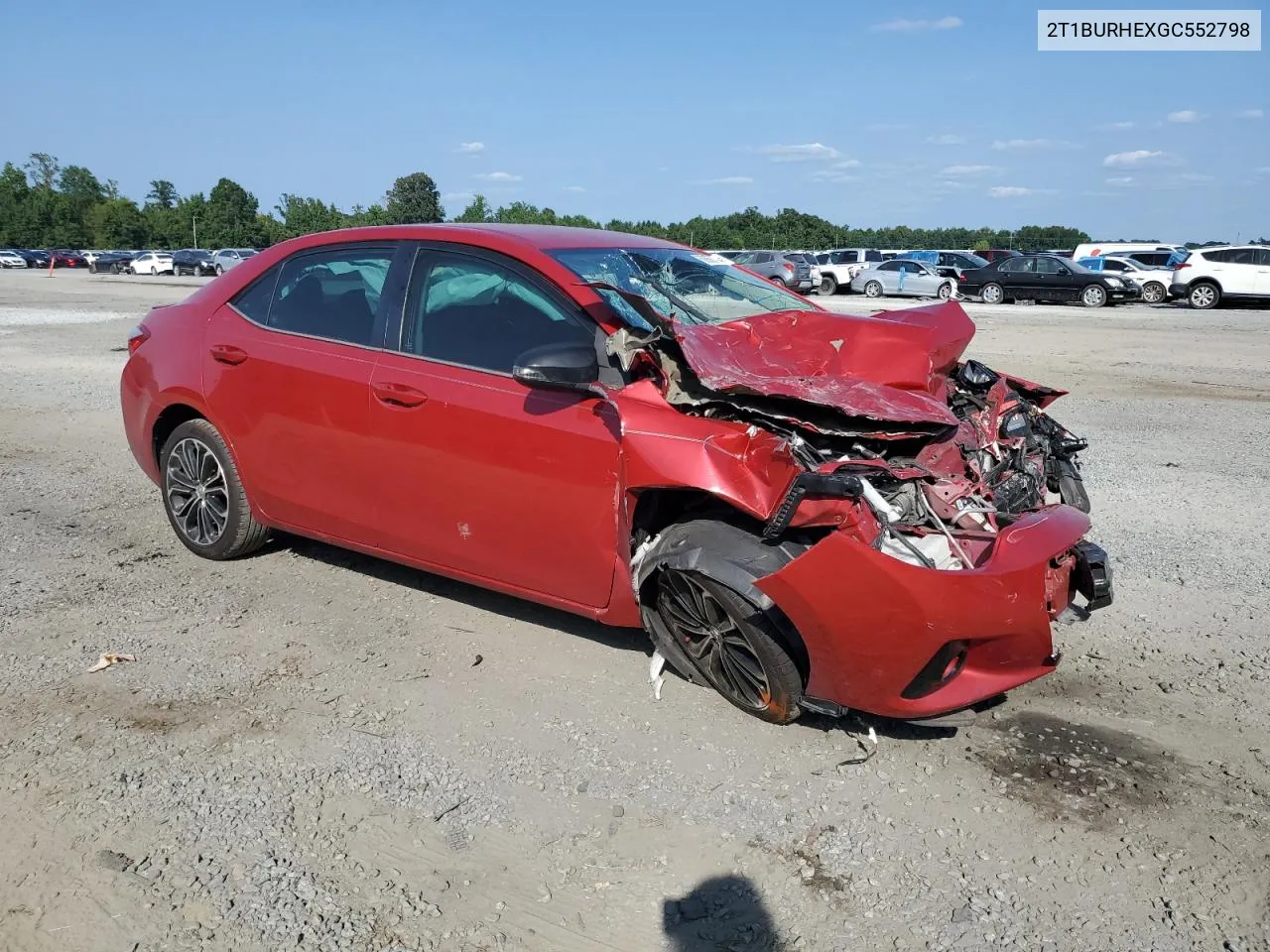 2016 Toyota Corolla L VIN: 2T1BURHEXGC552798 Lot: 69056144