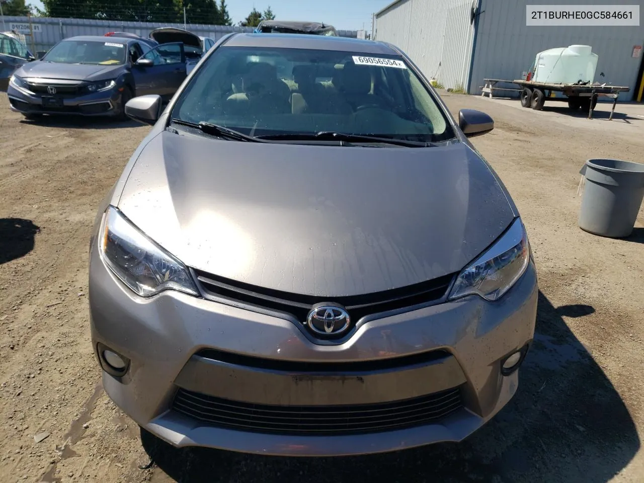 2016 Toyota Corolla L VIN: 2T1BURHE0GC584661 Lot: 69056554