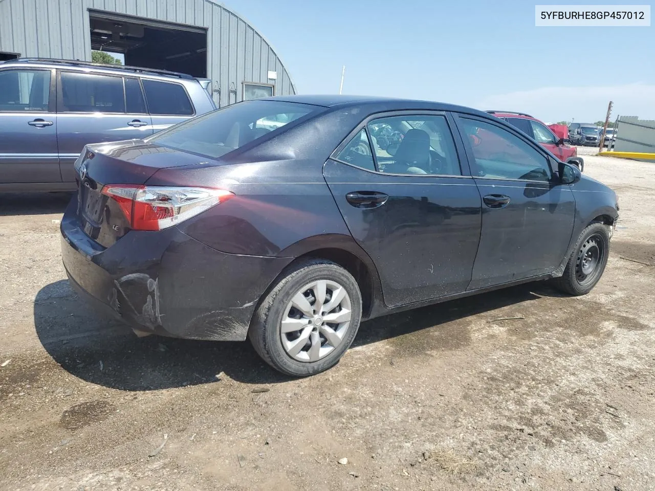 2016 Toyota Corolla L VIN: 5YFBURHE8GP457012 Lot: 69091884