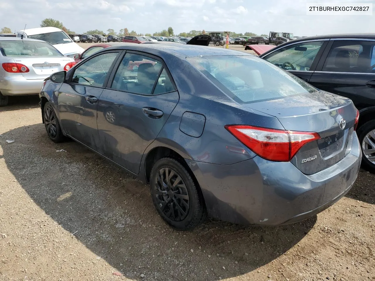 2016 Toyota Corolla L VIN: 2T1BURHEXGC742827 Lot: 69231484