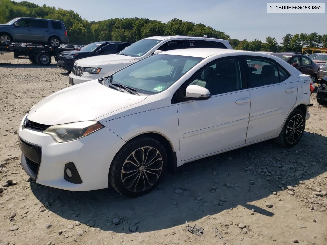 2016 Toyota Corolla L VIN: 2T1BURHE5GC539862 Lot: 69265614