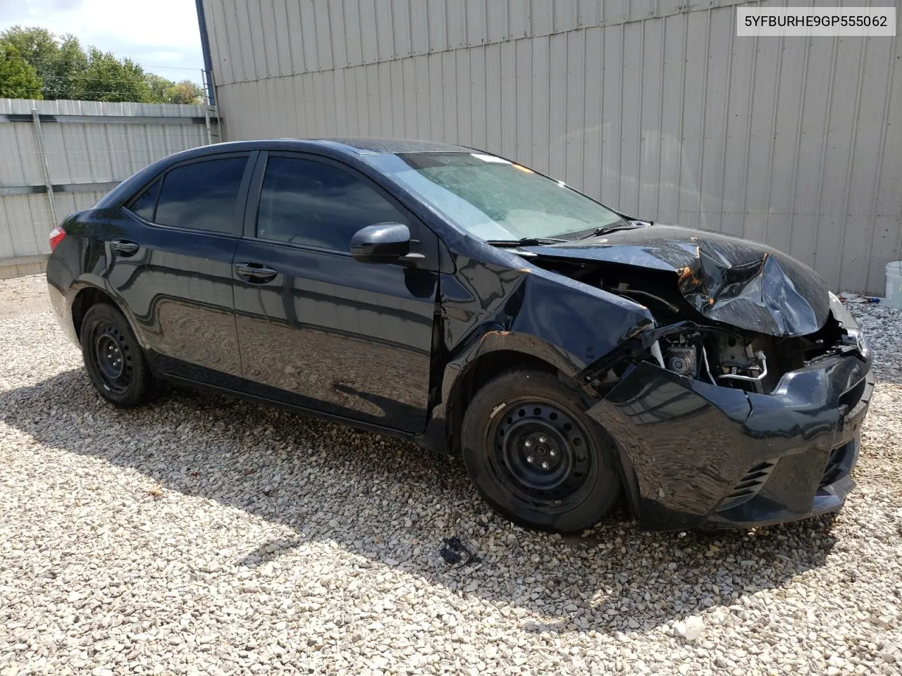 2016 Toyota Corolla L VIN: 5YFBURHE9GP555062 Lot: 69268024