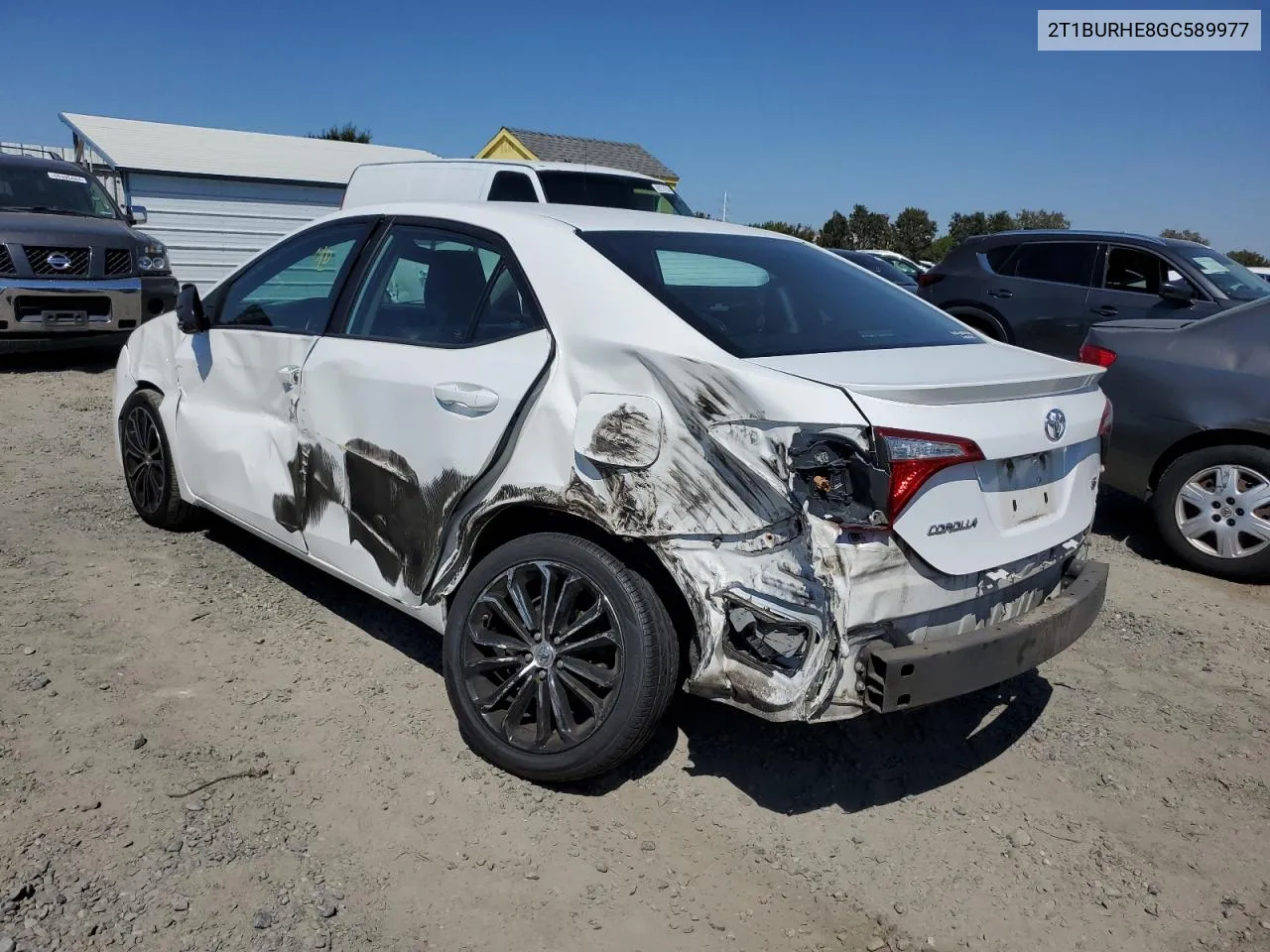 2016 Toyota Corolla L VIN: 2T1BURHE8GC589977 Lot: 69284794