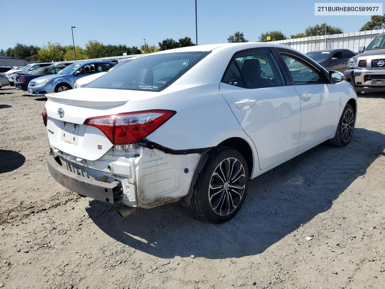 2016 Toyota Corolla L VIN: 2T1BURHE8GC589977 Lot: 69284794