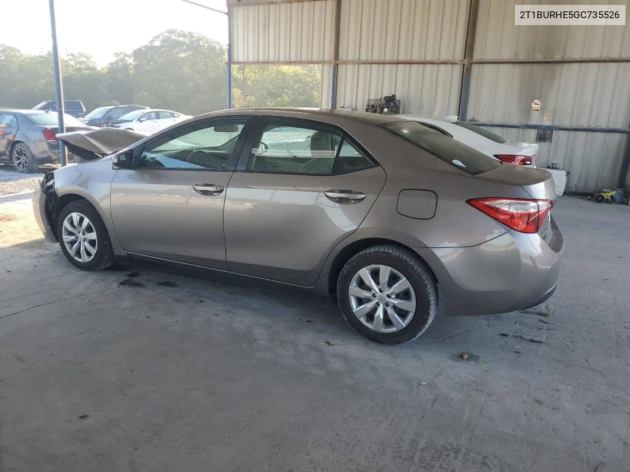 2016 Toyota Corolla L VIN: 2T1BURHE5GC735526 Lot: 69398224