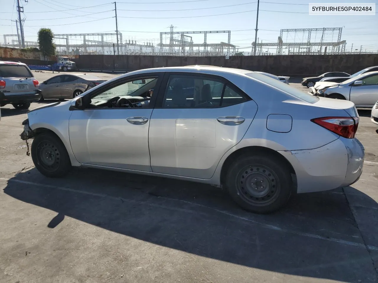 5YFBURHE5GP402484 2016 Toyota Corolla L