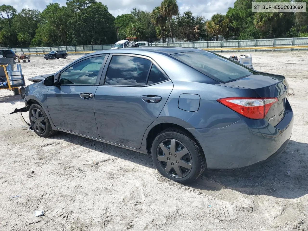 2016 Toyota Corolla L VIN: 2T1BURHE5GC633689 Lot: 69801684