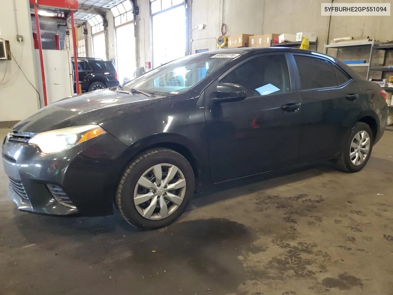 2016 Toyota Corolla L VIN: 5YFBURHE2GP551094 Lot: 69802274