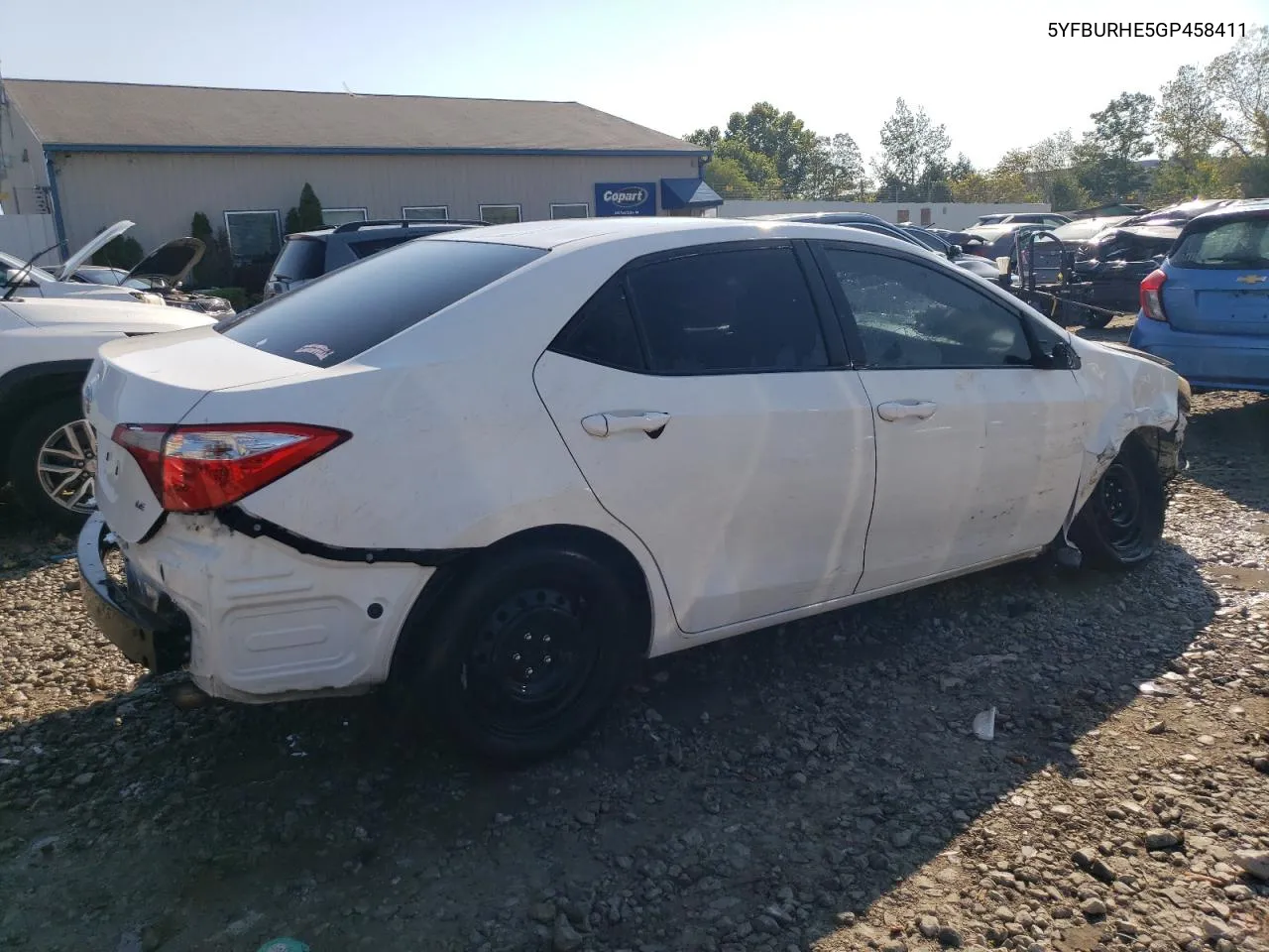 2016 Toyota Corolla L VIN: 5YFBURHE5GP458411 Lot: 69830624