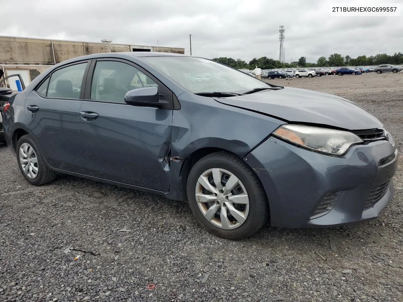 2016 Toyota Corolla L VIN: 2T1BURHEXGC699557 Lot: 69832834