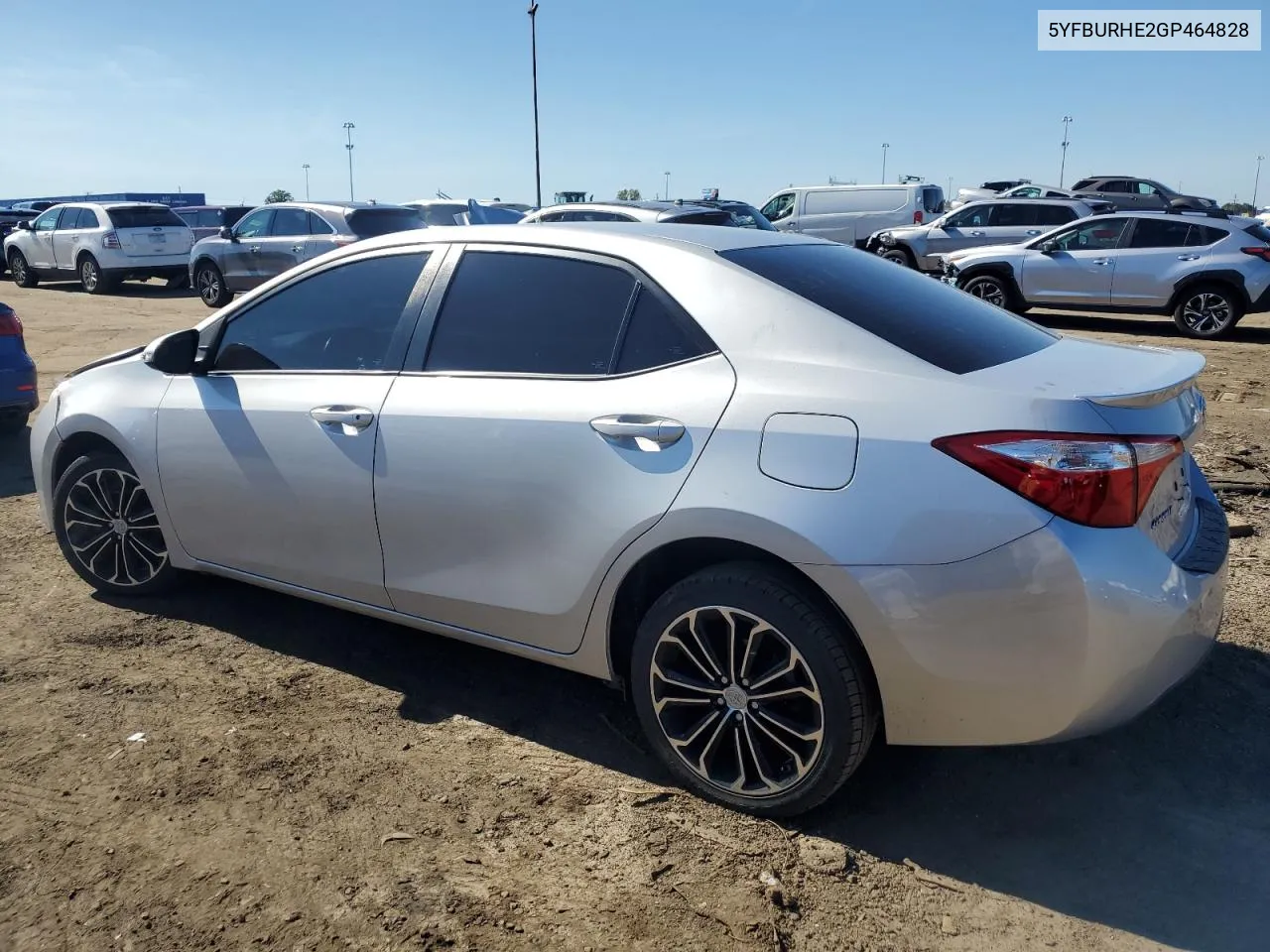 2016 Toyota Corolla L VIN: 5YFBURHE2GP464828 Lot: 69901094