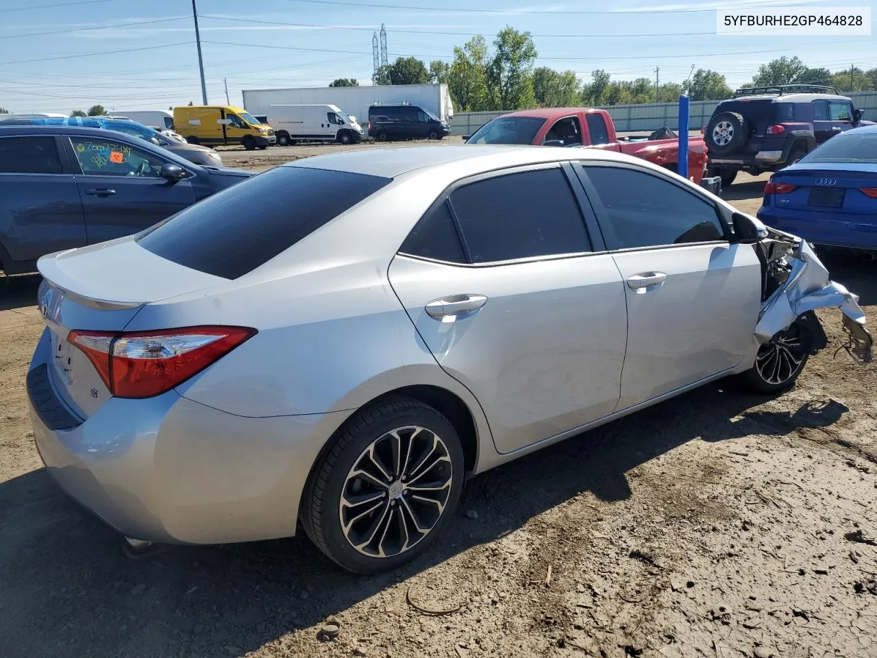 2016 Toyota Corolla L VIN: 5YFBURHE2GP464828 Lot: 69901094