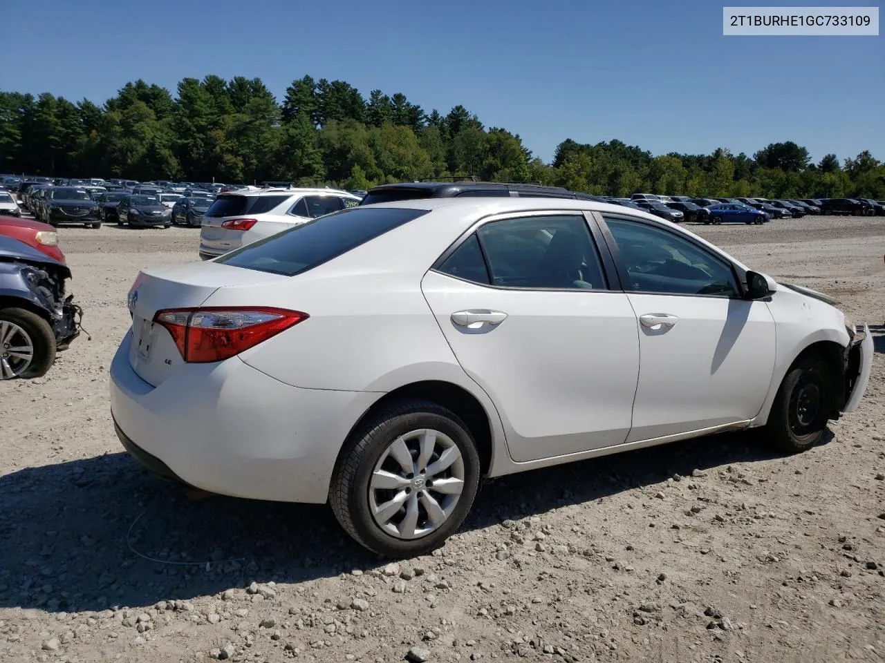 2016 Toyota Corolla L VIN: 2T1BURHE1GC733109 Lot: 69933364