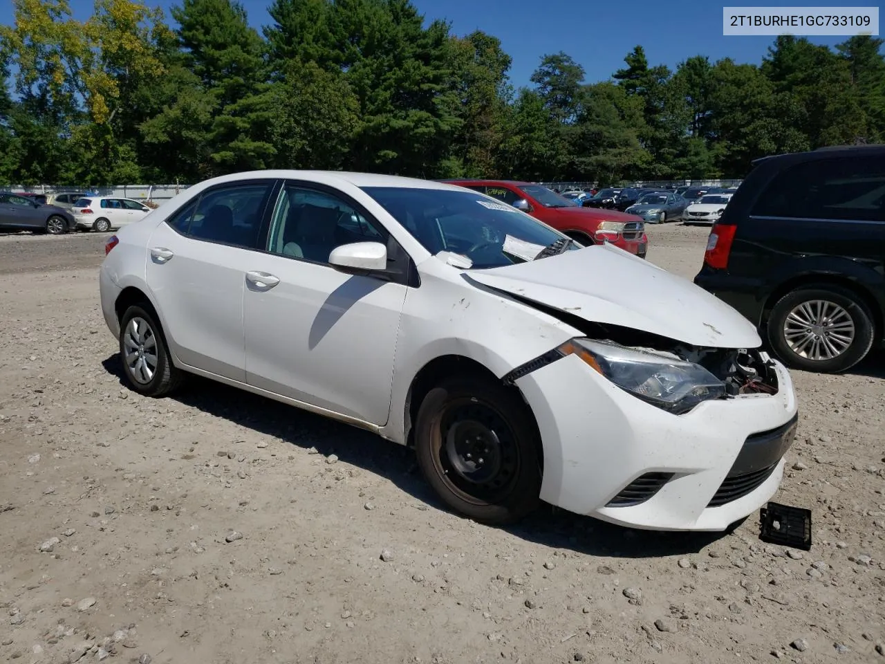 2016 Toyota Corolla L VIN: 2T1BURHE1GC733109 Lot: 69933364