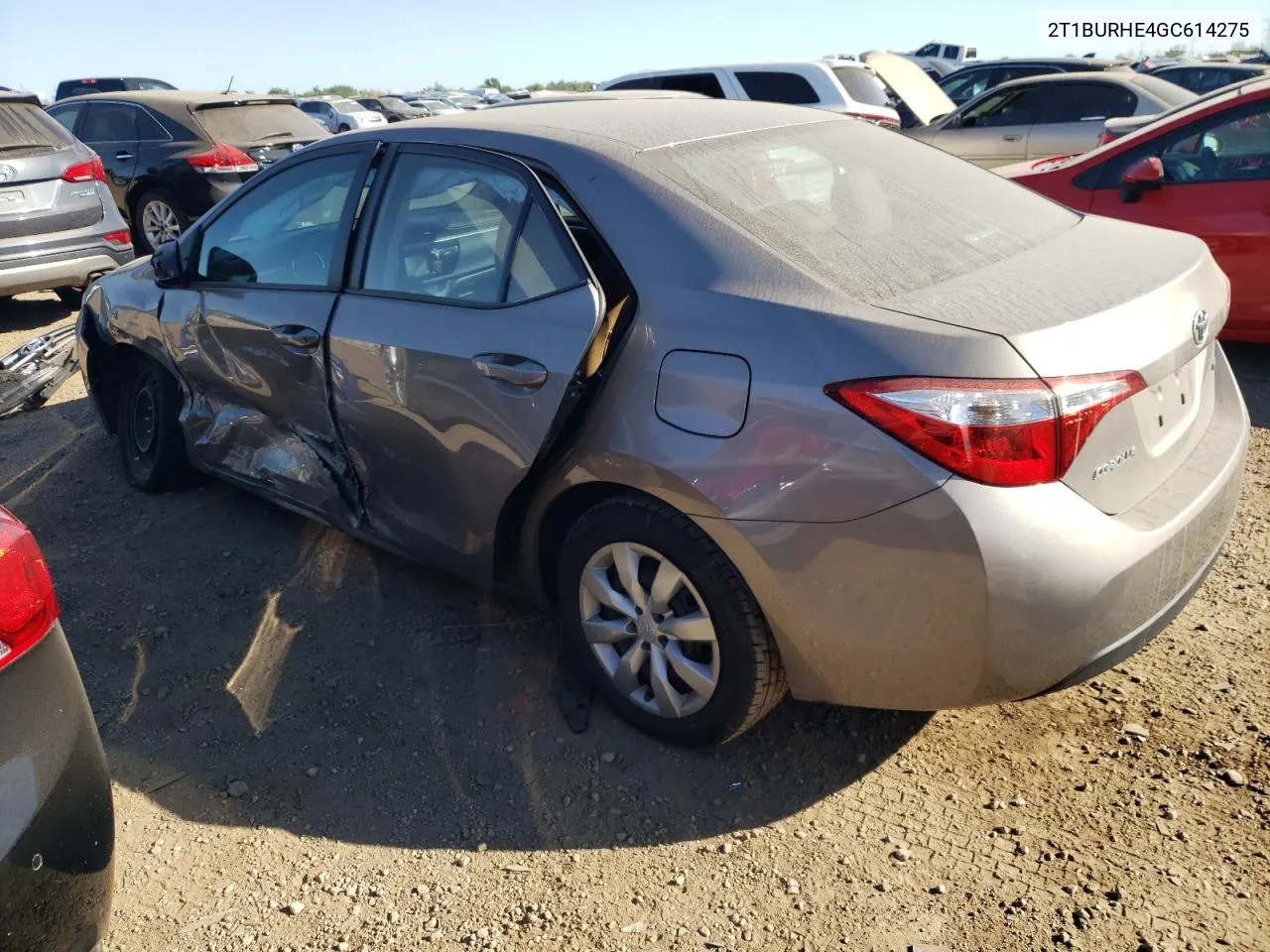 2016 Toyota Corolla L VIN: 2T1BURHE4GC614275 Lot: 69995244