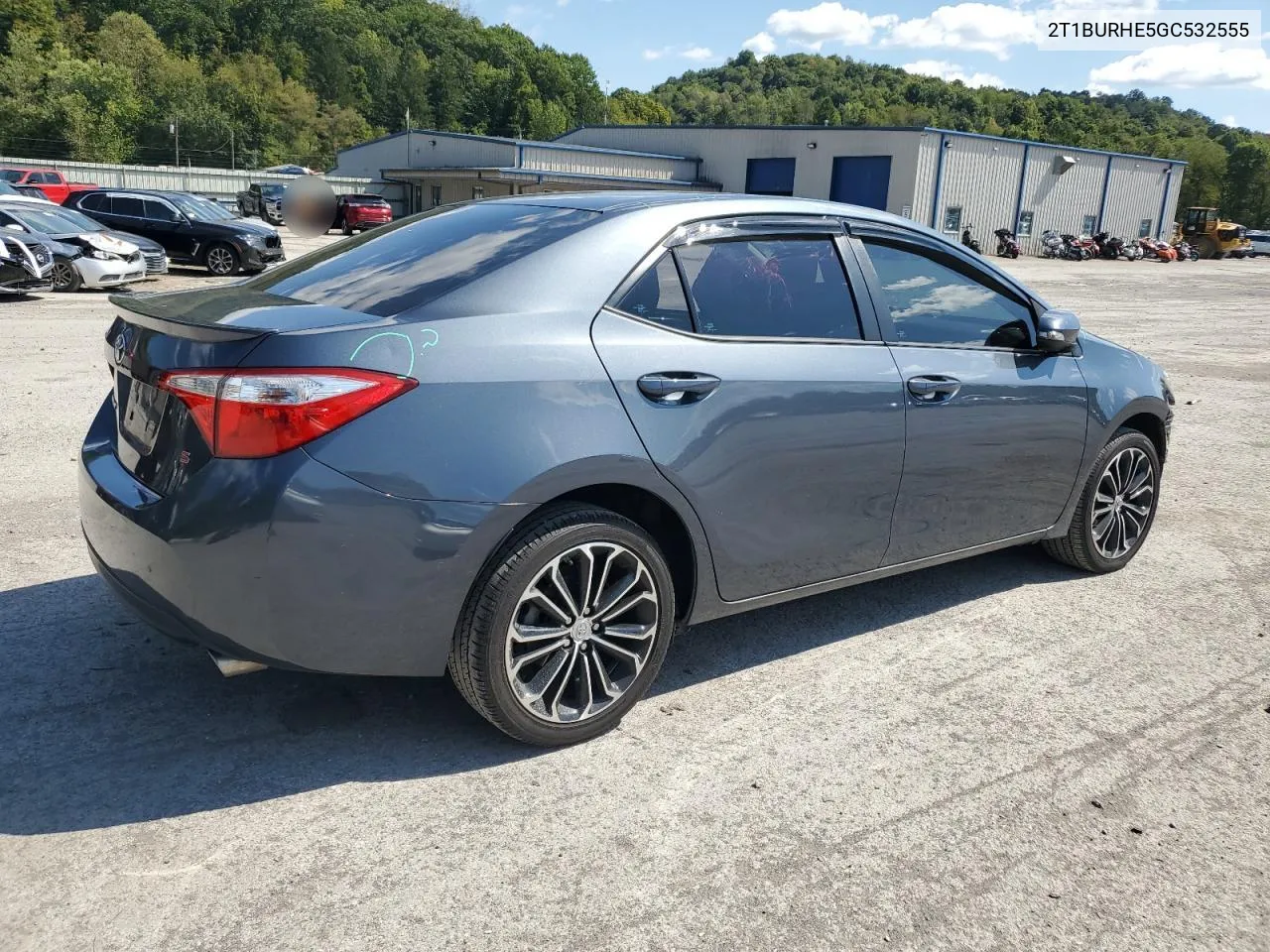 2016 Toyota Corolla L VIN: 2T1BURHE5GC532555 Lot: 70275854