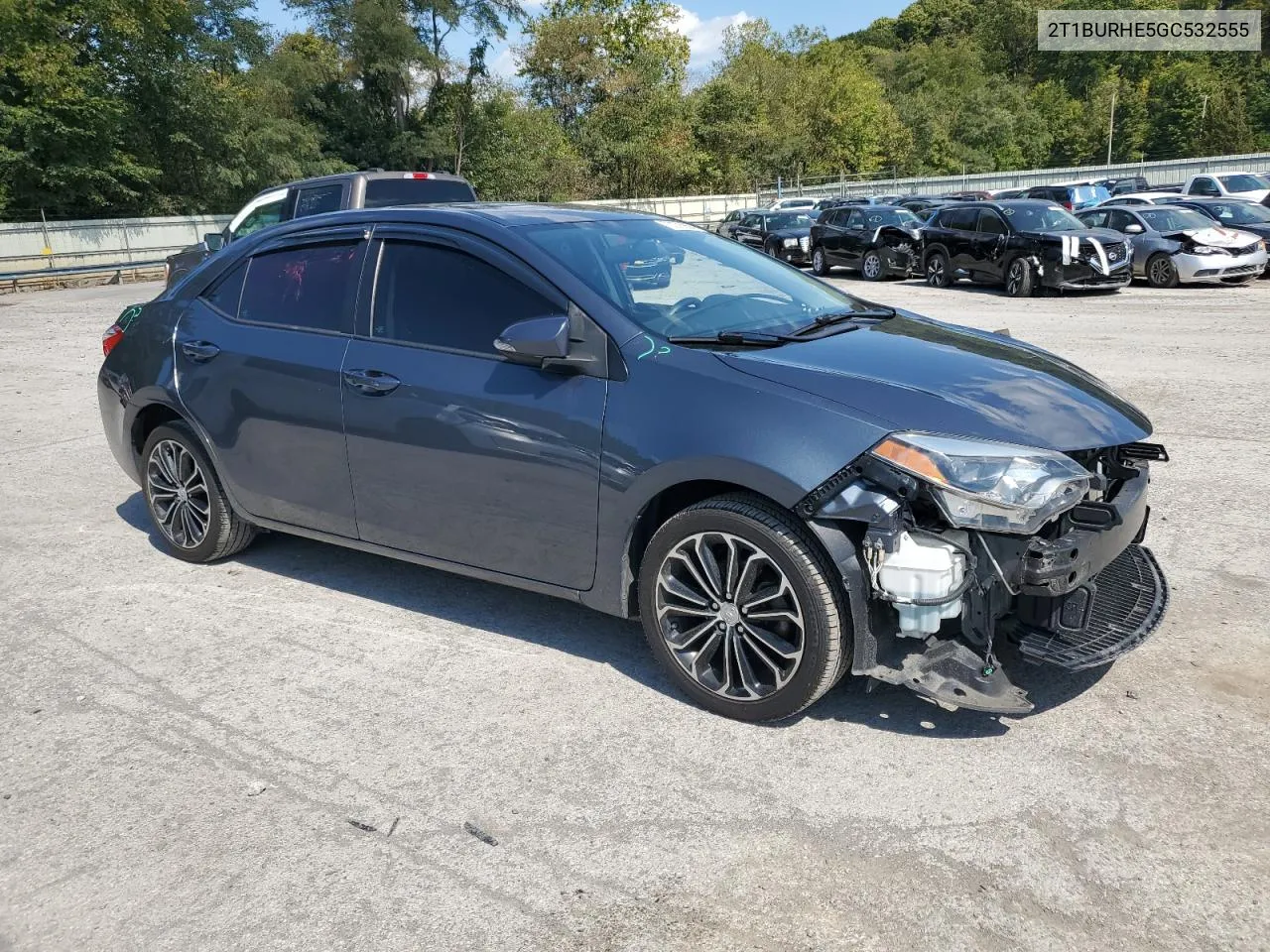 2016 Toyota Corolla L VIN: 2T1BURHE5GC532555 Lot: 70275854