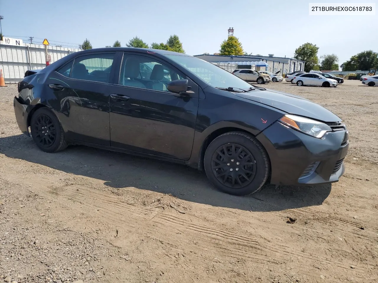 2016 Toyota Corolla L VIN: 2T1BURHEXGC618783 Lot: 70357494