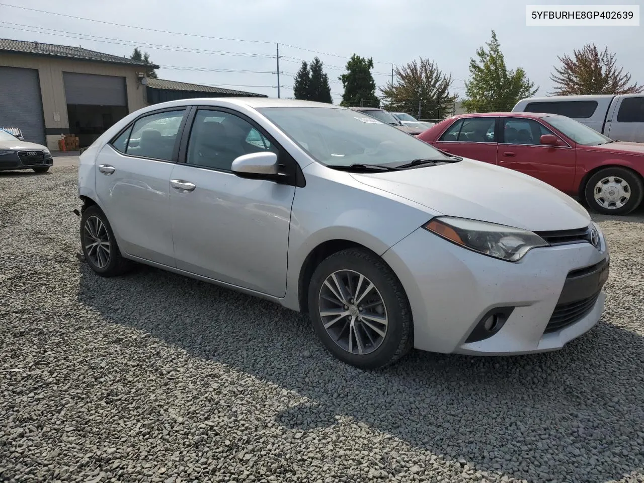 2016 Toyota Corolla L VIN: 5YFBURHE8GP402639 Lot: 70442444