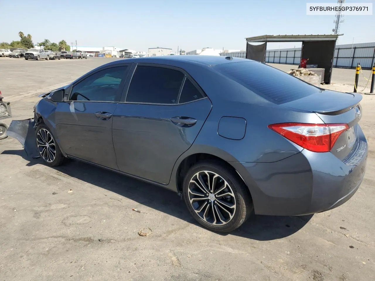 2016 Toyota Corolla L VIN: 5YFBURHE5GP376971 Lot: 70448254