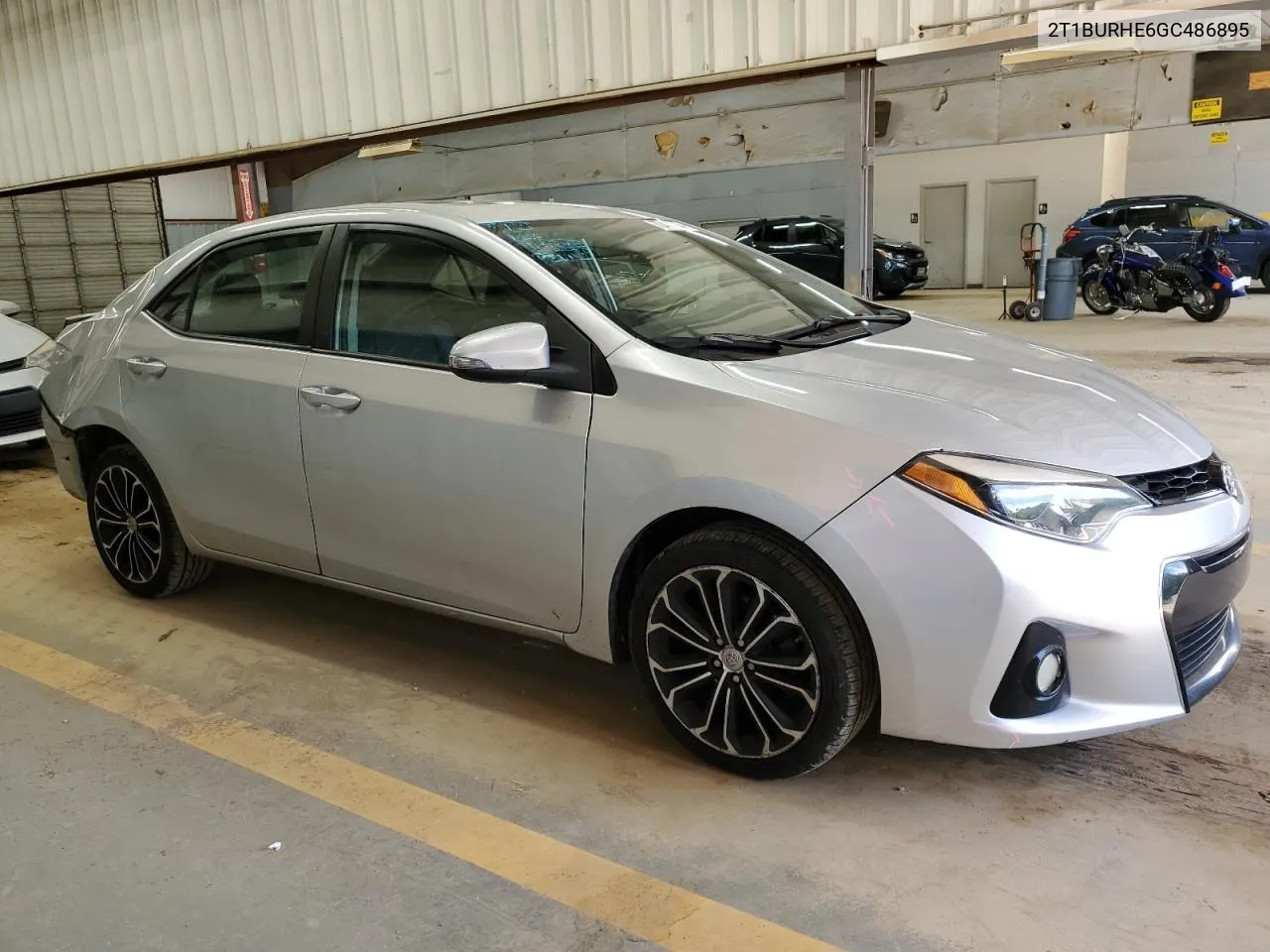 2016 Toyota Corolla L VIN: 2T1BURHE6GC486895 Lot: 70485714