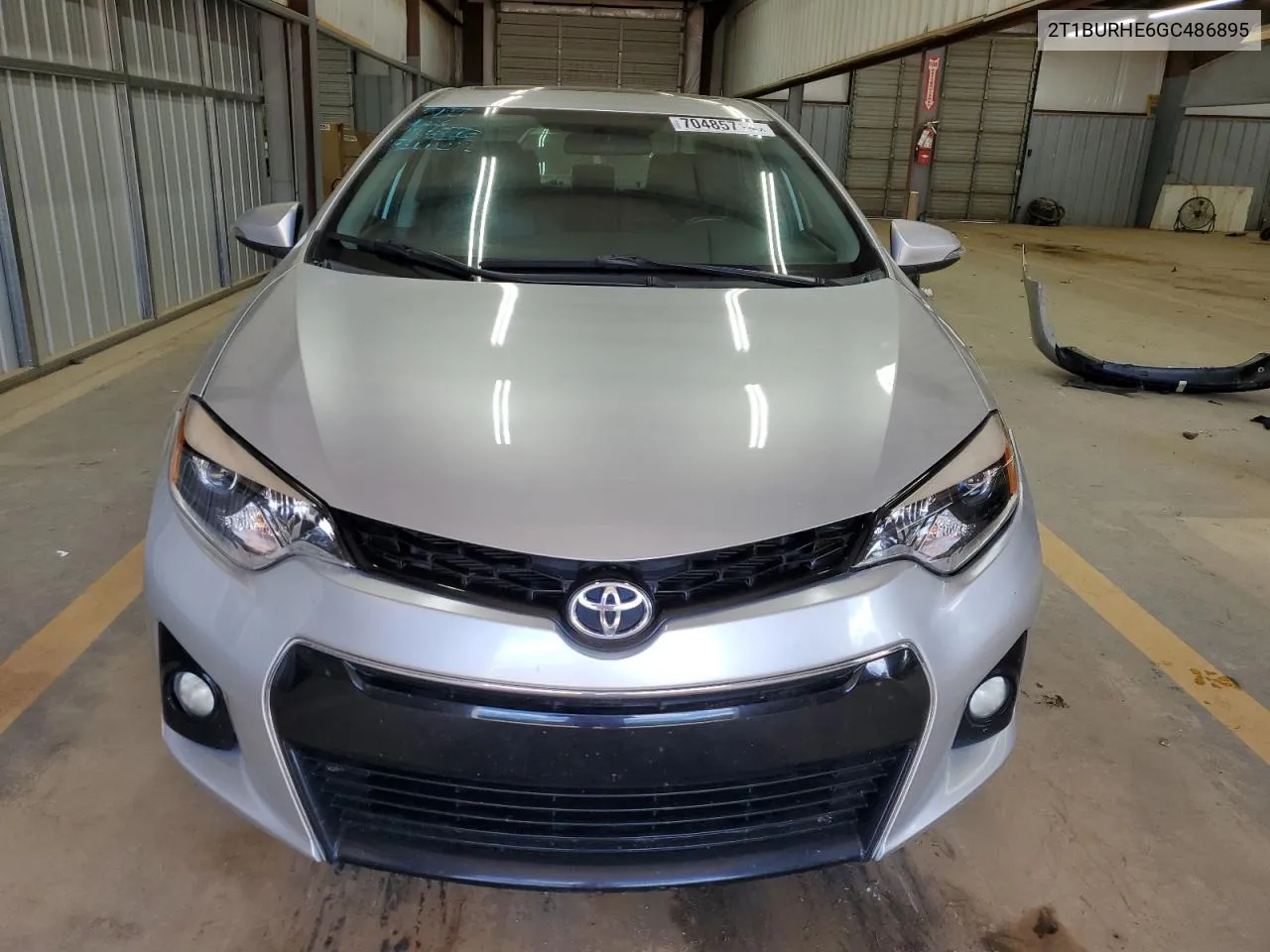 2016 Toyota Corolla L VIN: 2T1BURHE6GC486895 Lot: 70485714