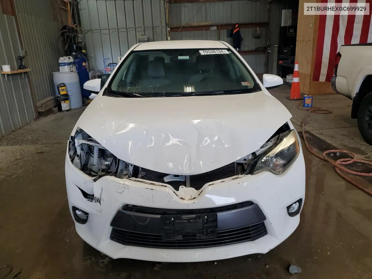 2T1BURHEXGC699929 2016 Toyota Corolla L