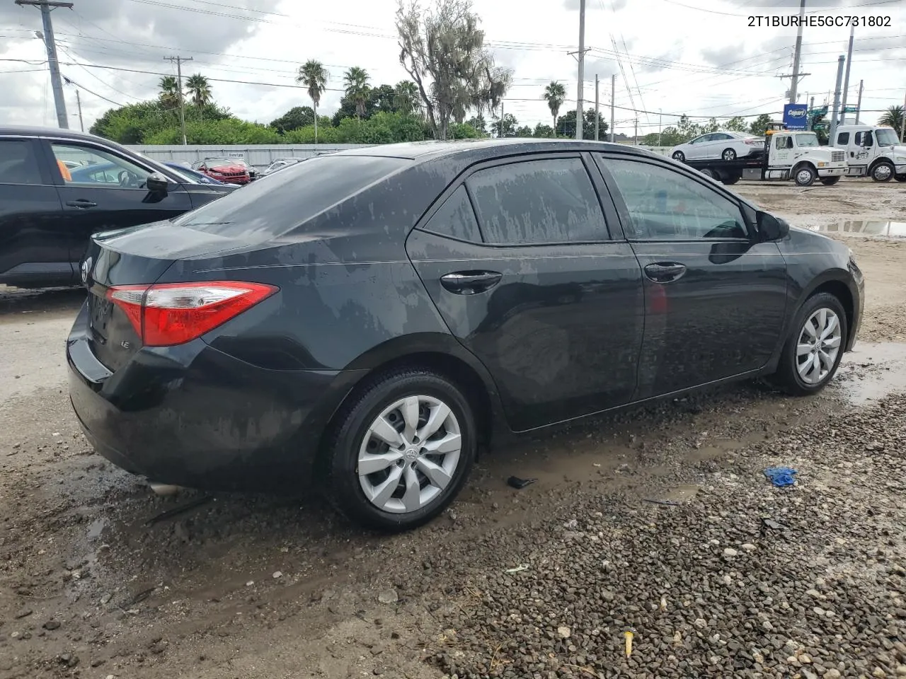 2016 Toyota Corolla L VIN: 2T1BURHE5GC731802 Lot: 70539384