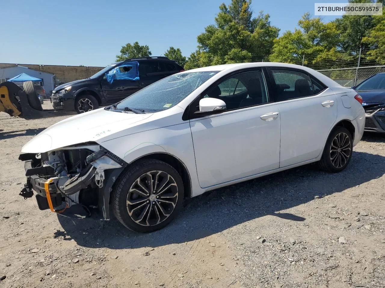 2016 Toyota Corolla L VIN: 2T1BURHE5GC599575 Lot: 70660094