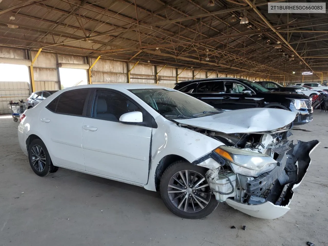 2016 Toyota Corolla L VIN: 2T1BURHE5GC660083 Lot: 70719444