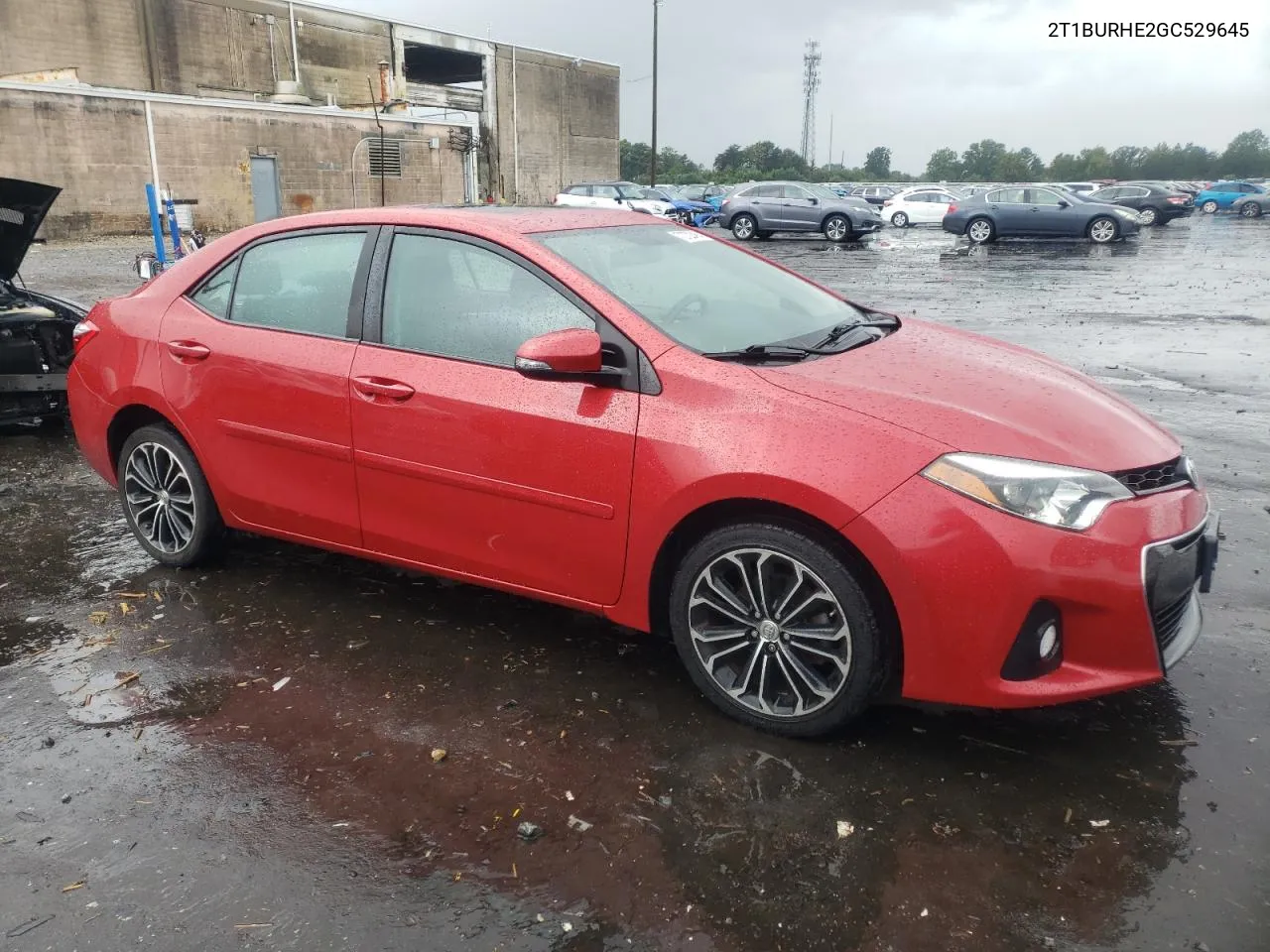 2T1BURHE2GC529645 2016 Toyota Corolla L