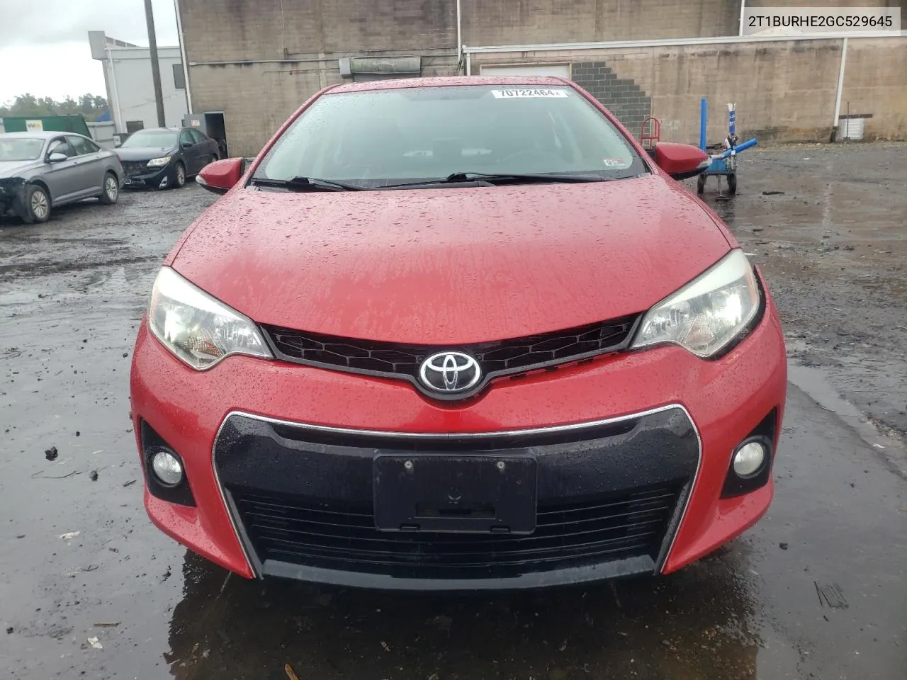 2T1BURHE2GC529645 2016 Toyota Corolla L