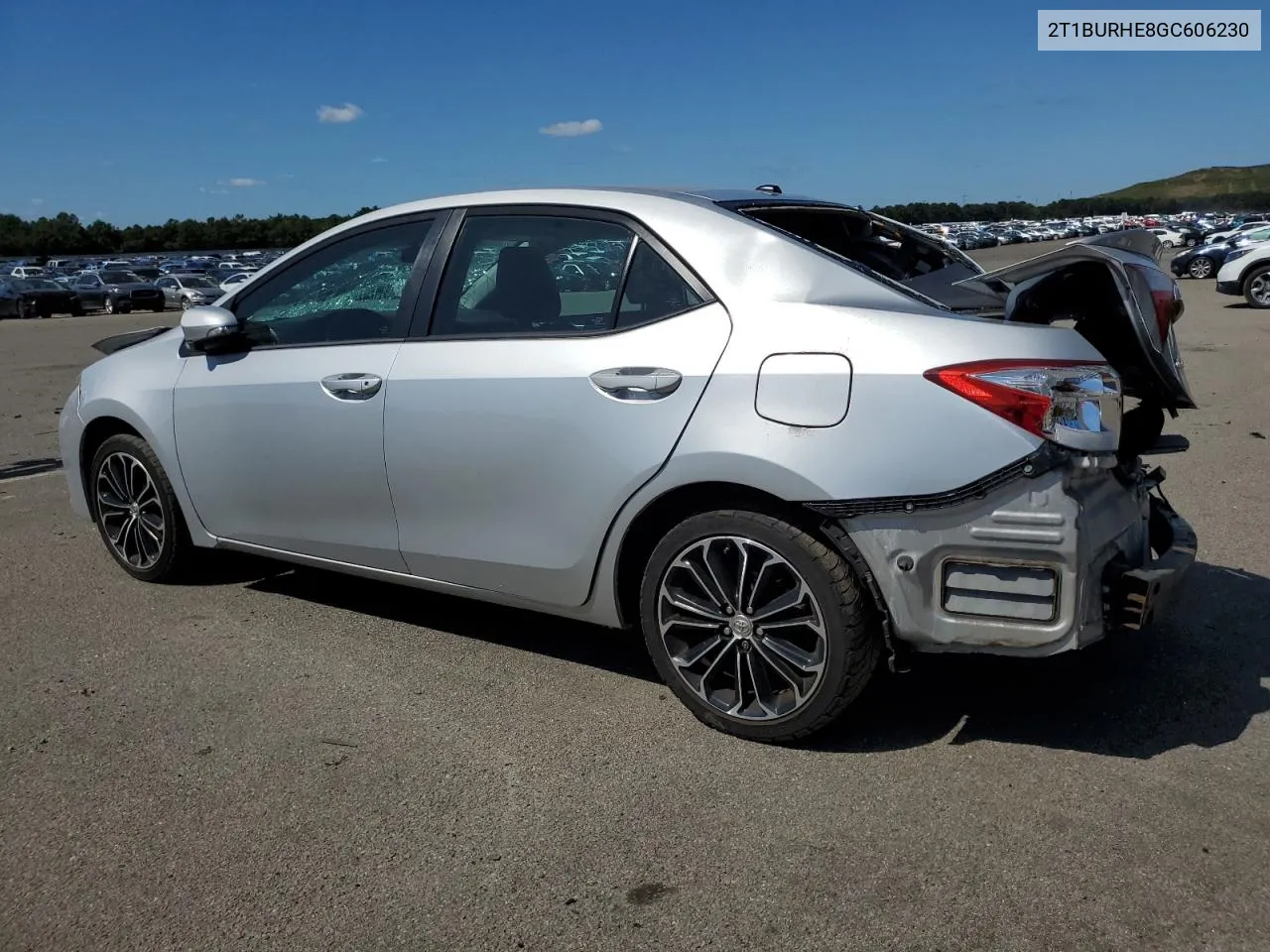 2016 Toyota Corolla L VIN: 2T1BURHE8GC606230 Lot: 70854164