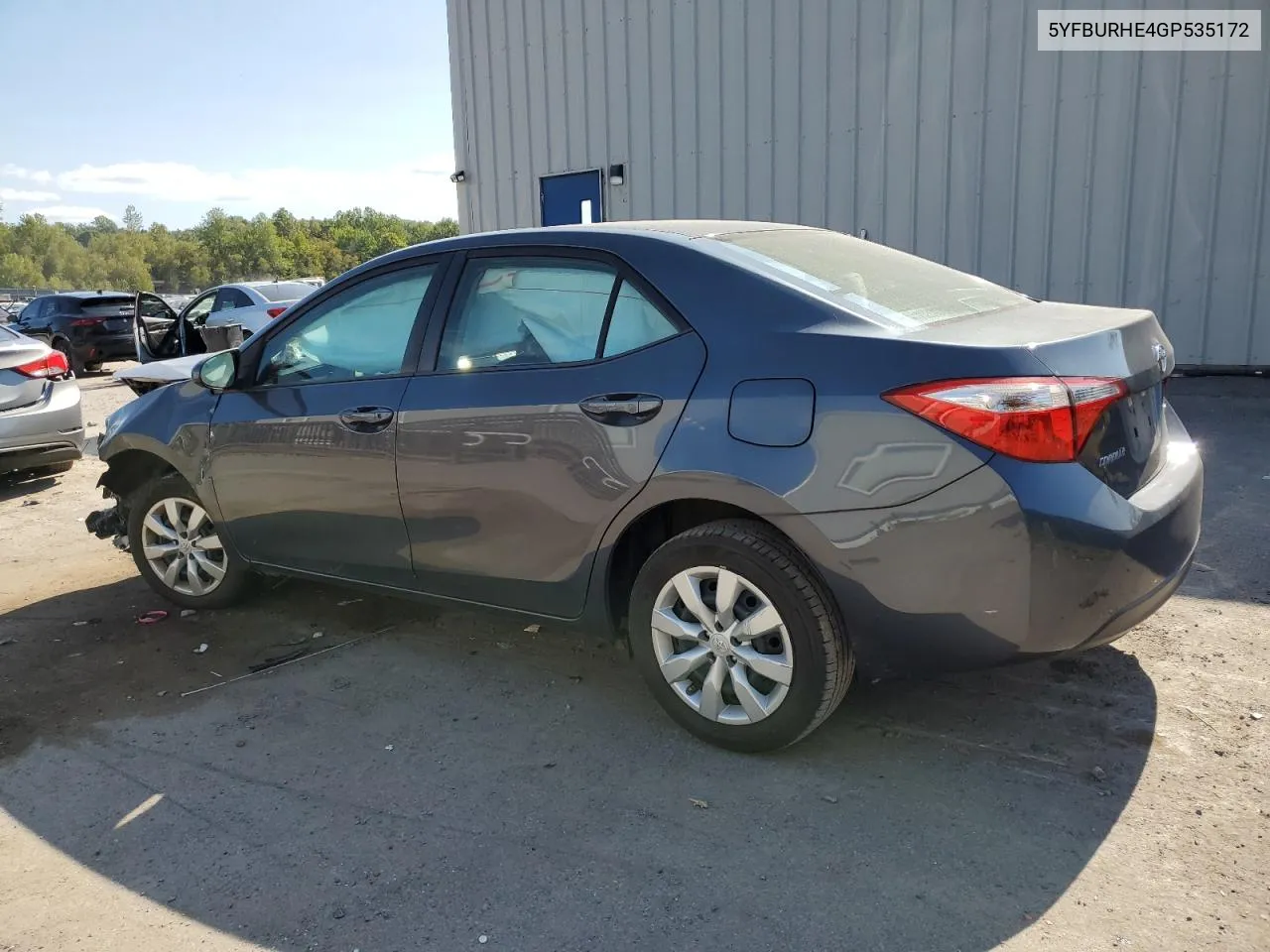 2016 Toyota Corolla L VIN: 5YFBURHE4GP535172 Lot: 70918084