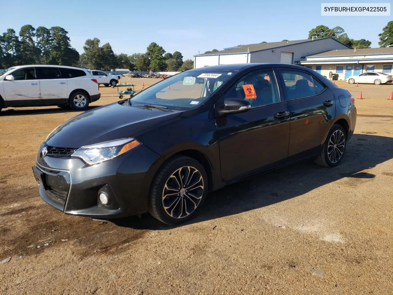 2016 Toyota Corolla L VIN: 5YFBURHEXGP422505 Lot: 70962444