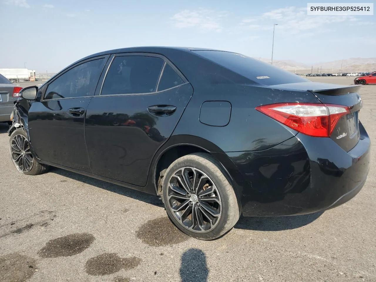 2016 Toyota Corolla L VIN: 5YFBURHE3GP525412 Lot: 70987694