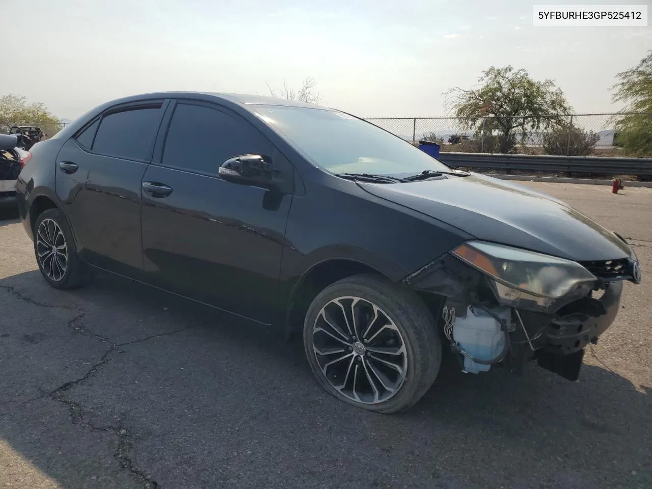 5YFBURHE3GP525412 2016 Toyota Corolla L