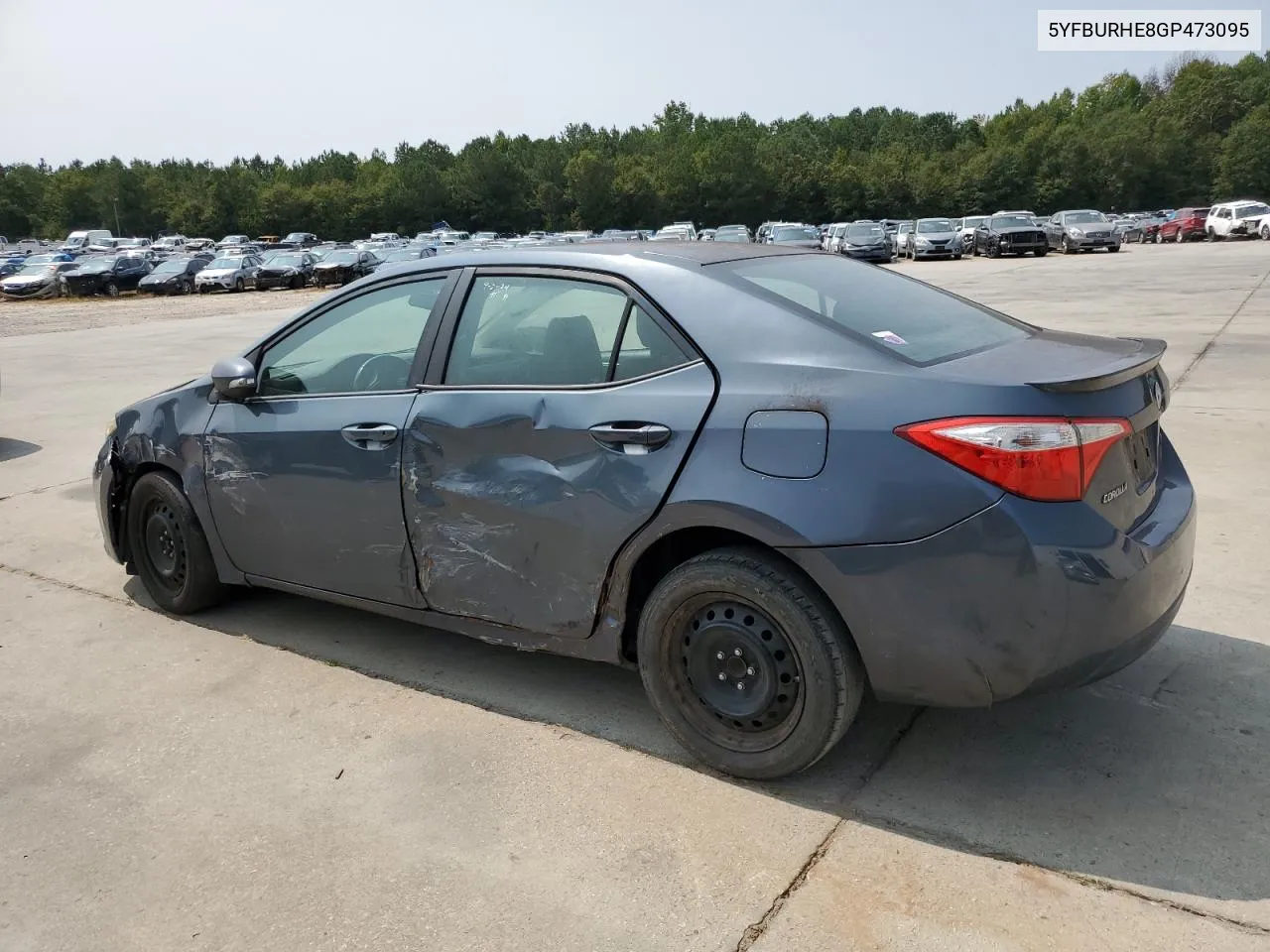 5YFBURHE8GP473095 2016 Toyota Corolla L