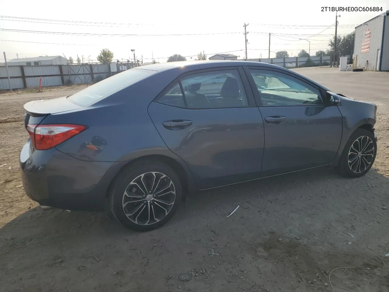 2016 Toyota Corolla L VIN: 2T1BURHE0GC606884 Lot: 70997474