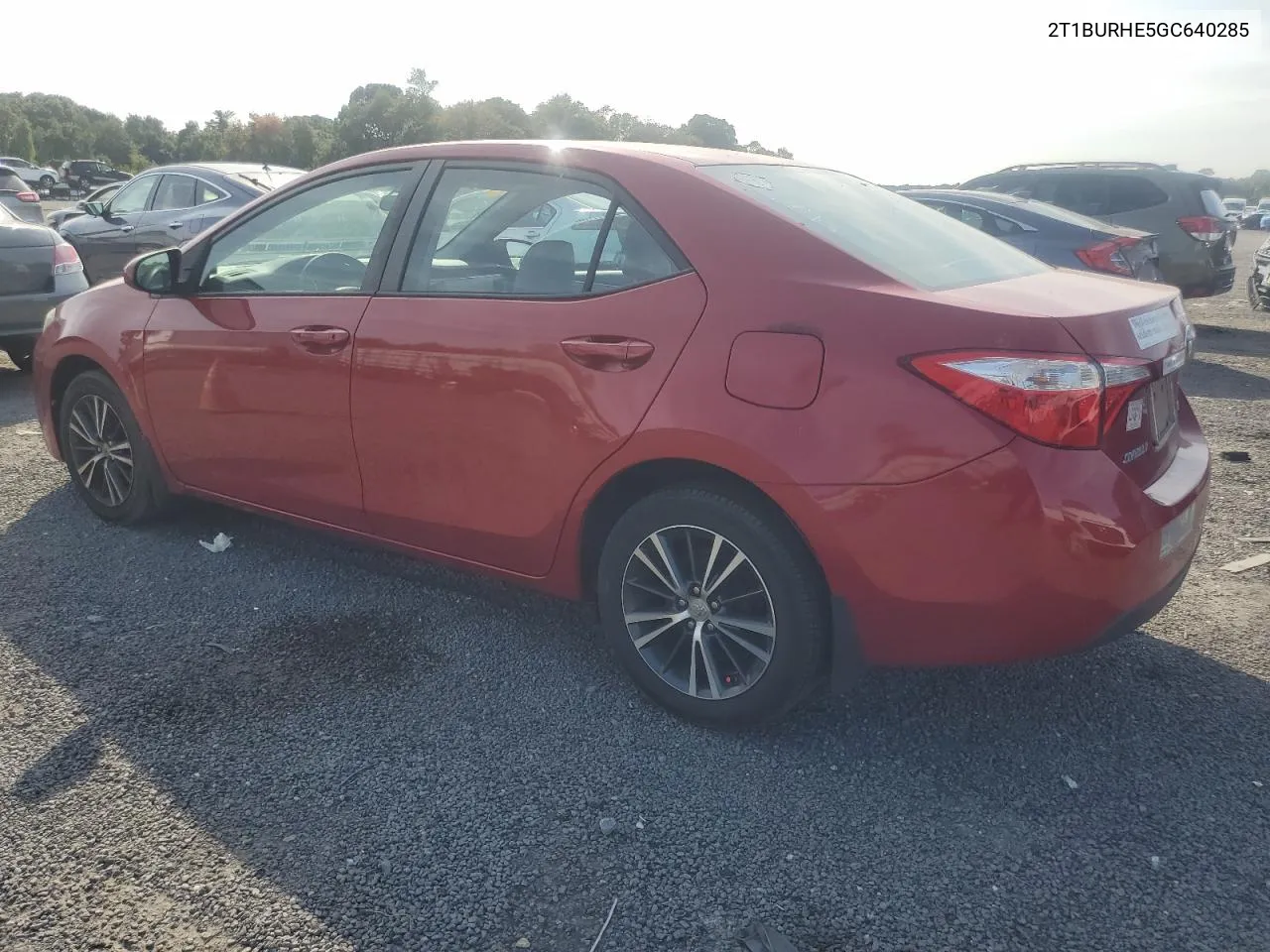 2016 Toyota Corolla L VIN: 2T1BURHE5GC640285 Lot: 71029004