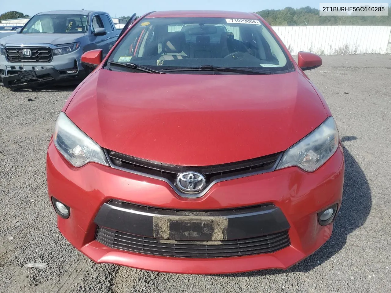 2T1BURHE5GC640285 2016 Toyota Corolla L