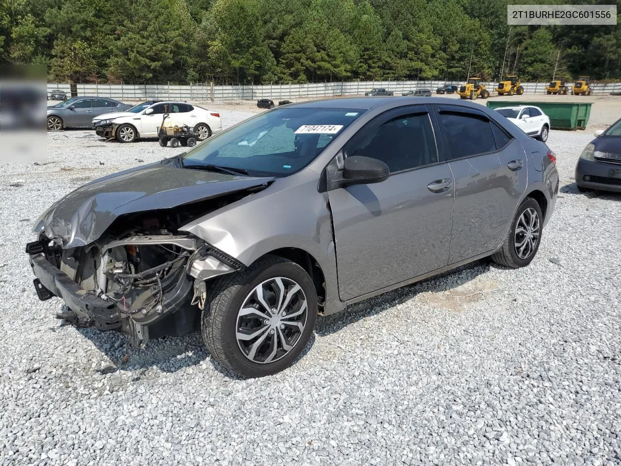 2016 Toyota Corolla L VIN: 2T1BURHE2GC601556 Lot: 71047174