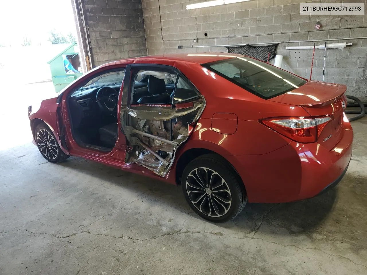 2016 Toyota Corolla L VIN: 2T1BURHE9GC712993 Lot: 71067754