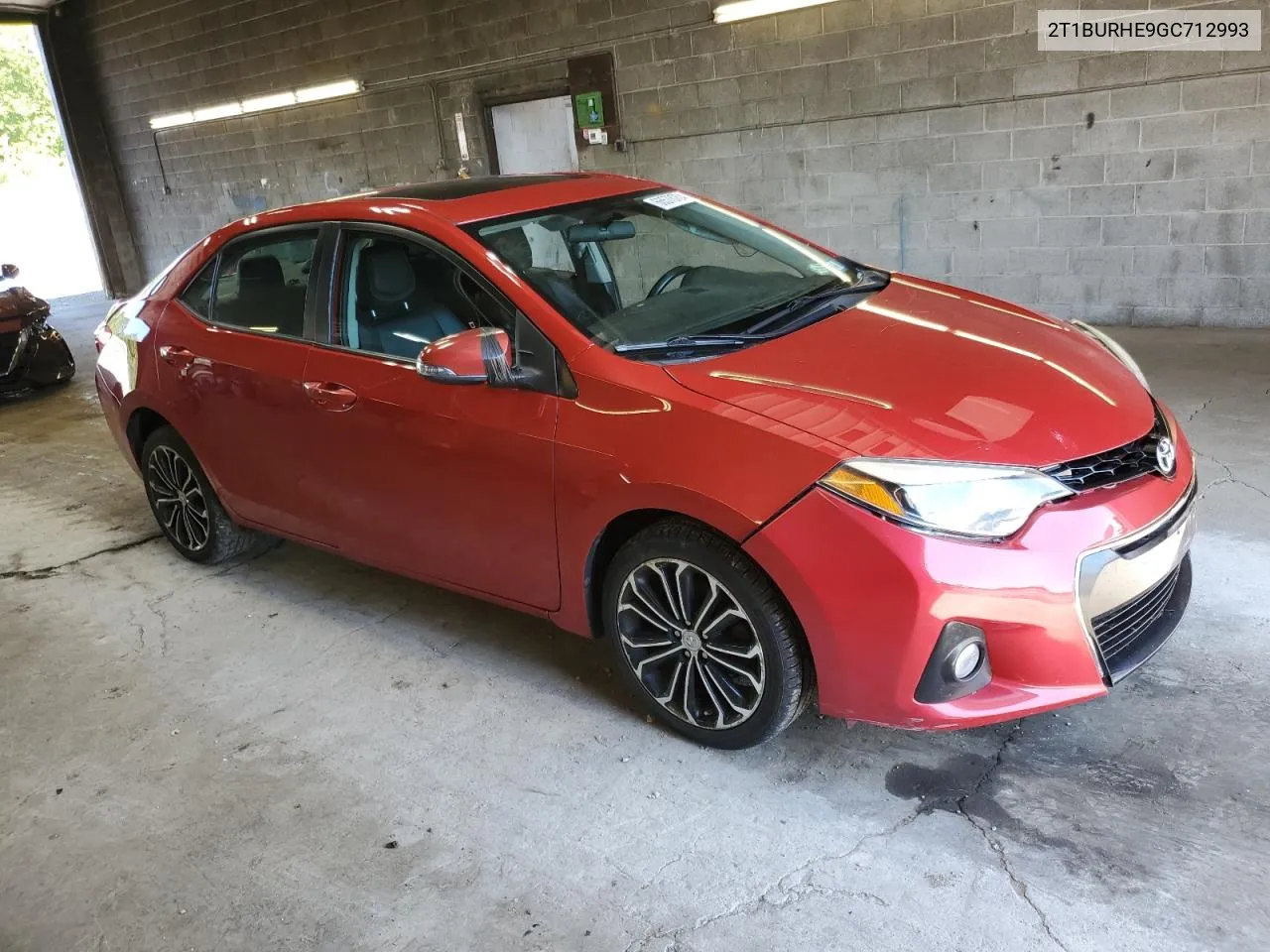 2016 Toyota Corolla L VIN: 2T1BURHE9GC712993 Lot: 71067754