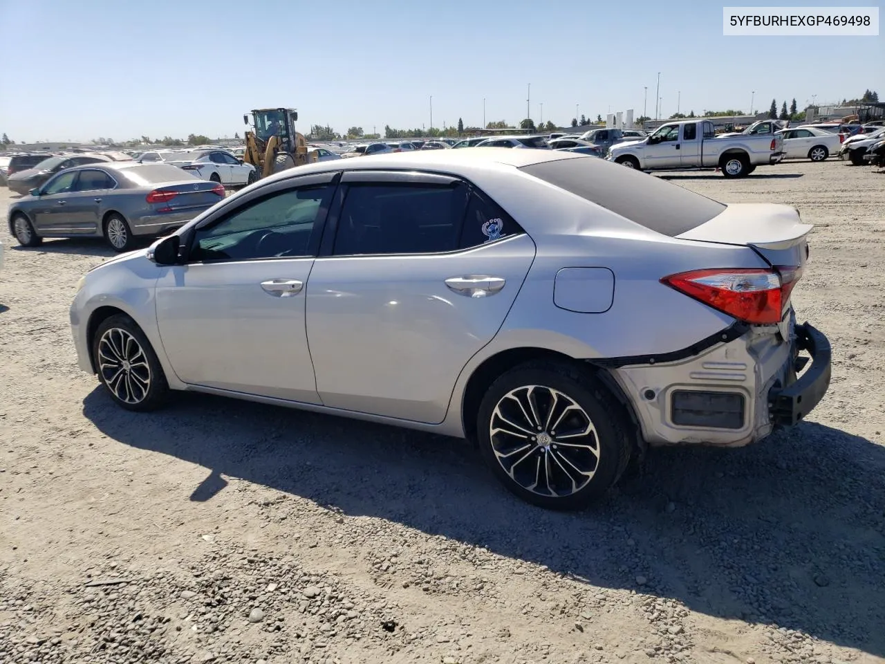 2016 Toyota Corolla L VIN: 5YFBURHEXGP469498 Lot: 71105044