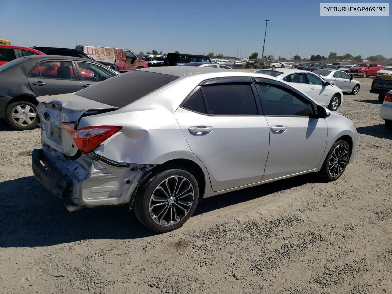 2016 Toyota Corolla L VIN: 5YFBURHEXGP469498 Lot: 71105044