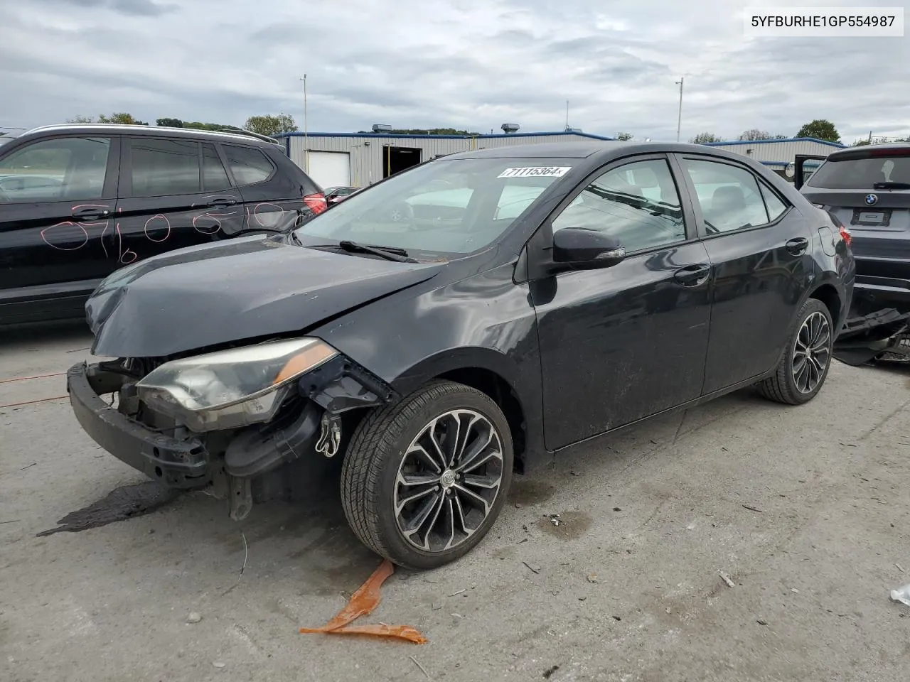 5YFBURHE1GP554987 2016 Toyota Corolla L