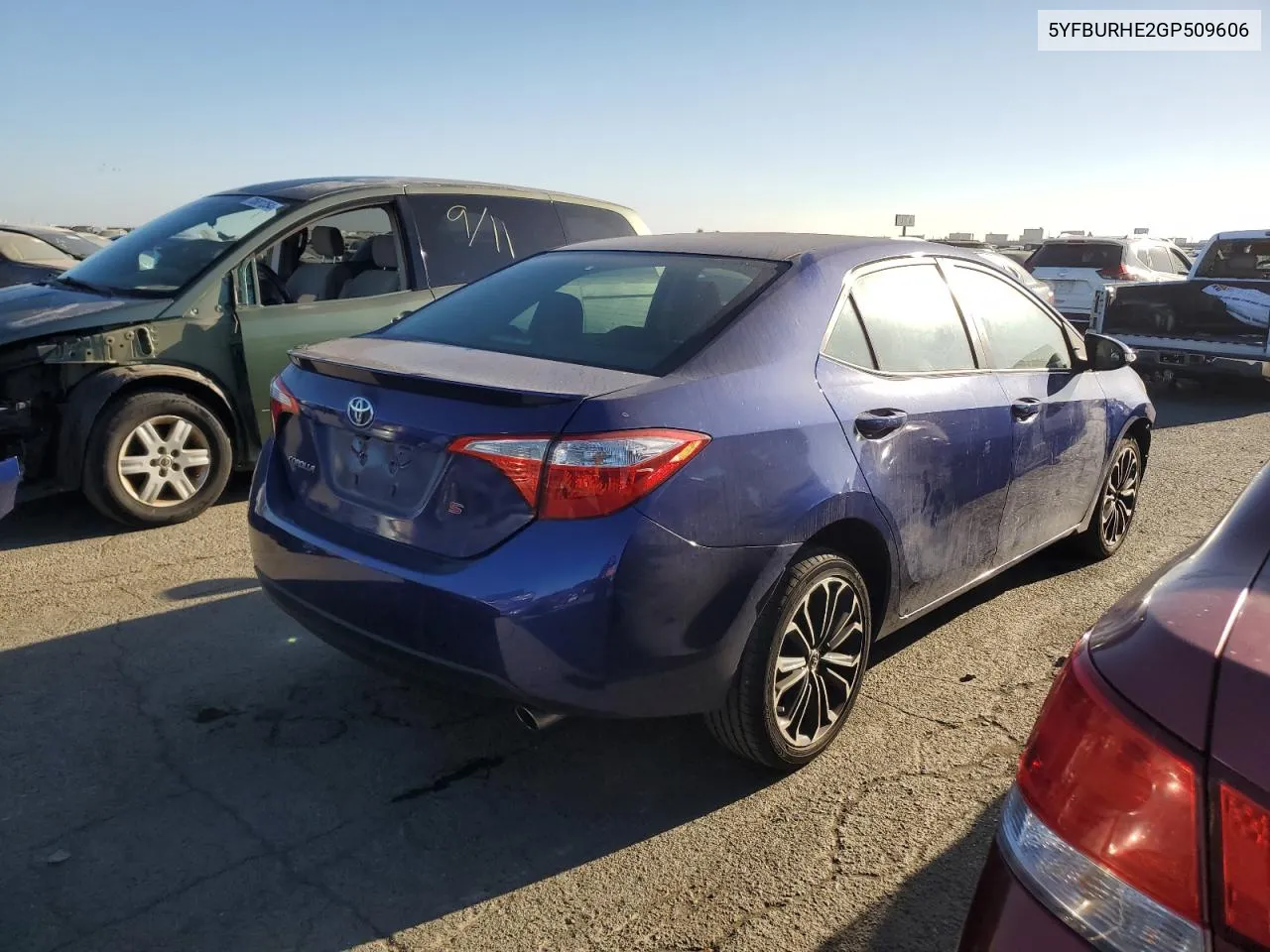 5YFBURHE2GP509606 2016 Toyota Corolla L