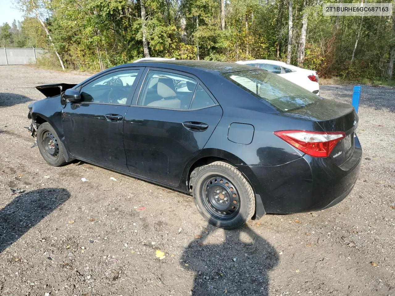 2016 Toyota Corolla L VIN: 2T1BURHE6GC687163 Lot: 71180074