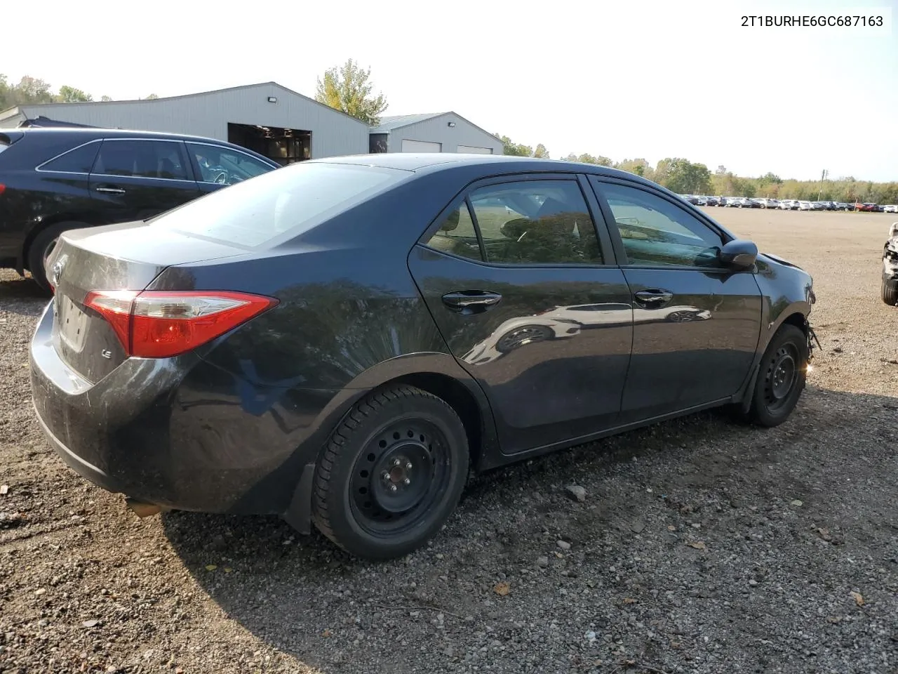 2016 Toyota Corolla L VIN: 2T1BURHE6GC687163 Lot: 71180074